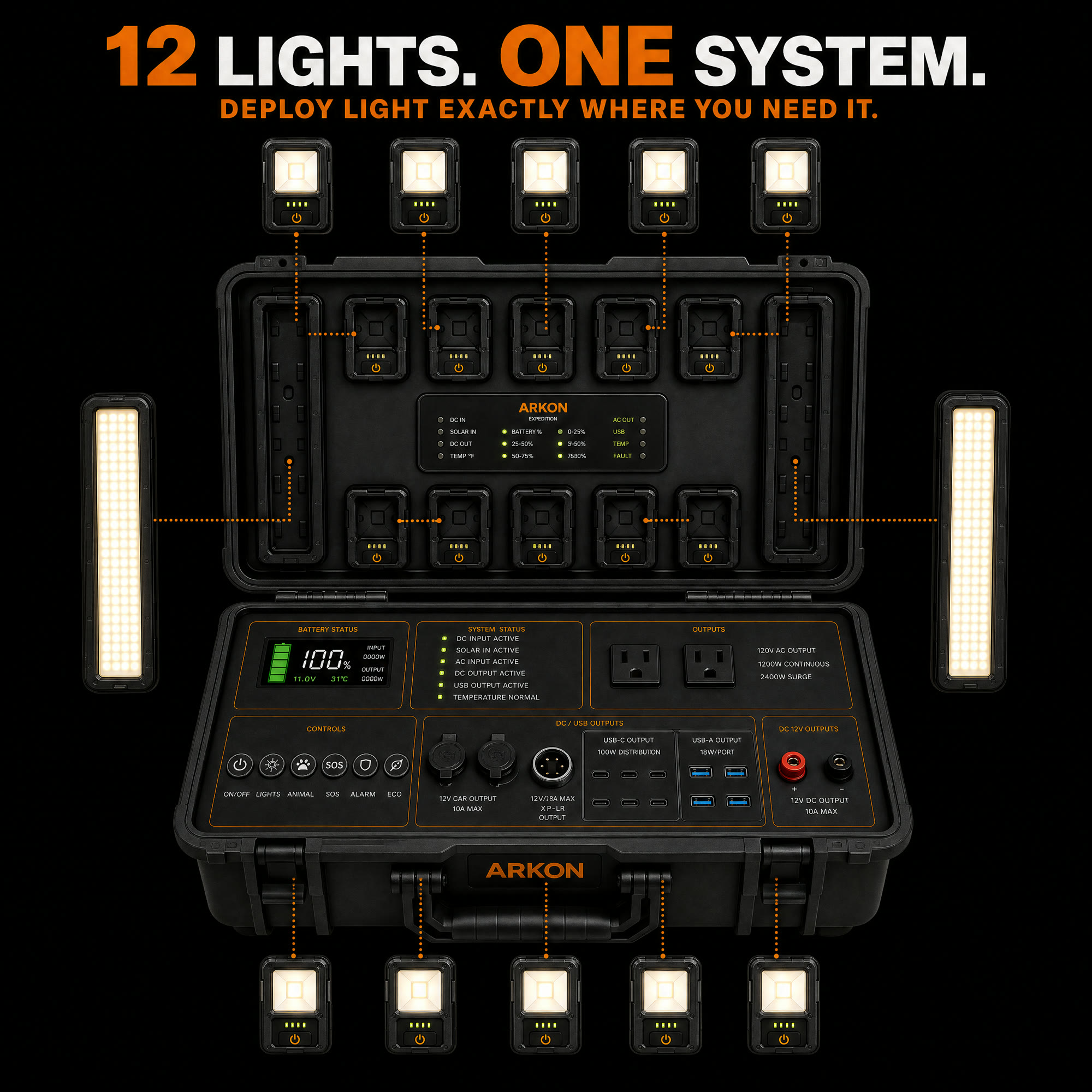 Lighting map